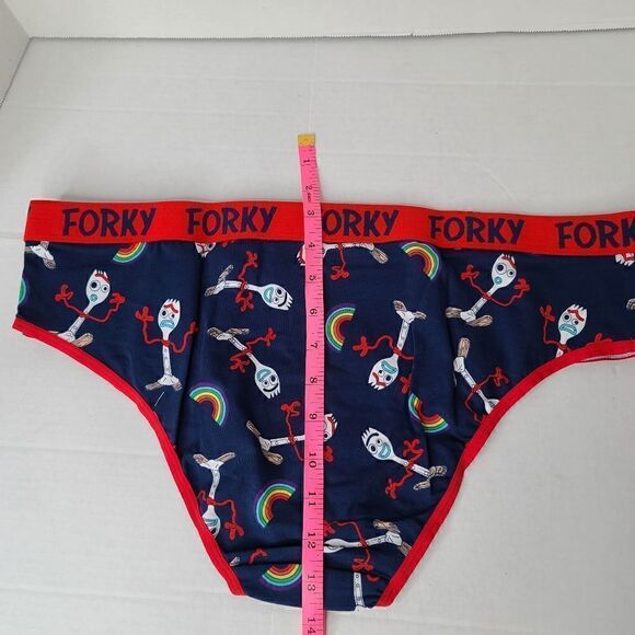1X 14W 16W Disney Toy Story Forky Hipster Panty Rainbow Cotton Navy Torrid NWT - Picture 8 of 9